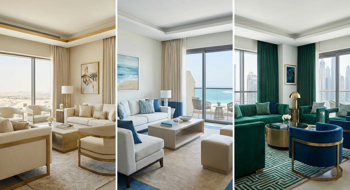 From Desert Sands To Modern Luxury: Interior Design Dubai Colour Schemes That Work