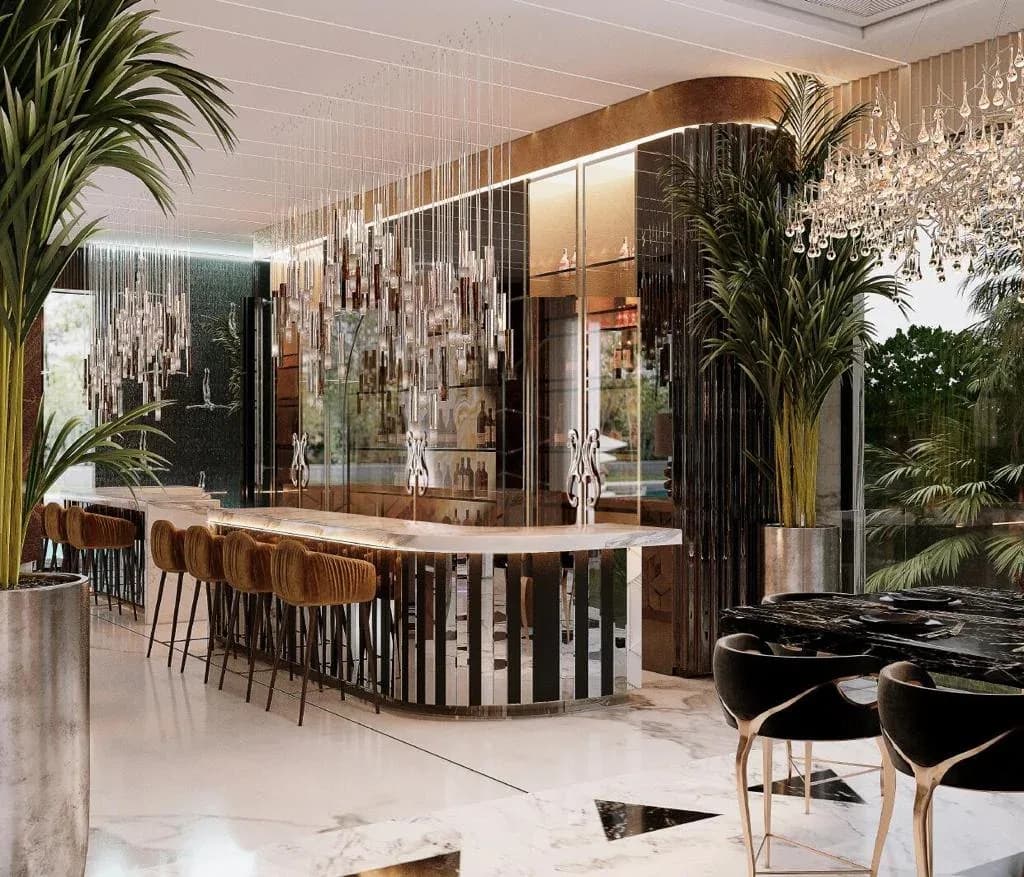 Emirates Hills interior by Rectangle Interiors — 2
