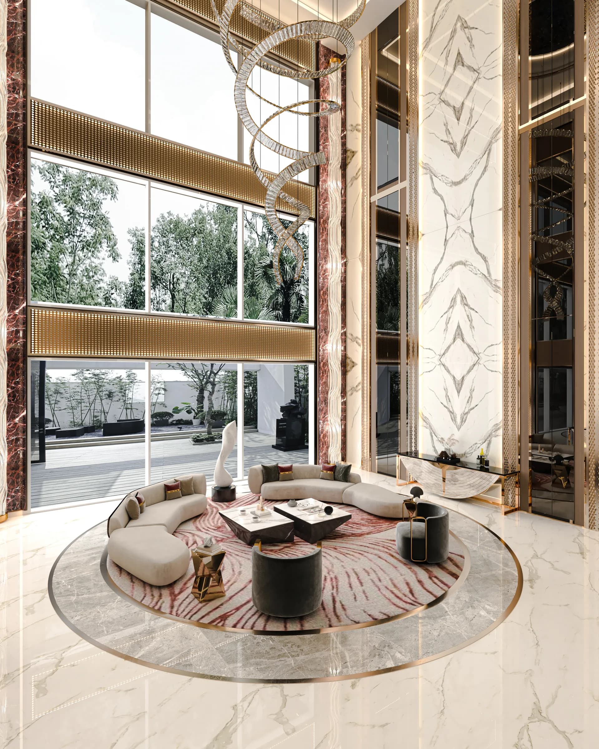 Palm Jumeirah interior by Rectangle Interiors — 3