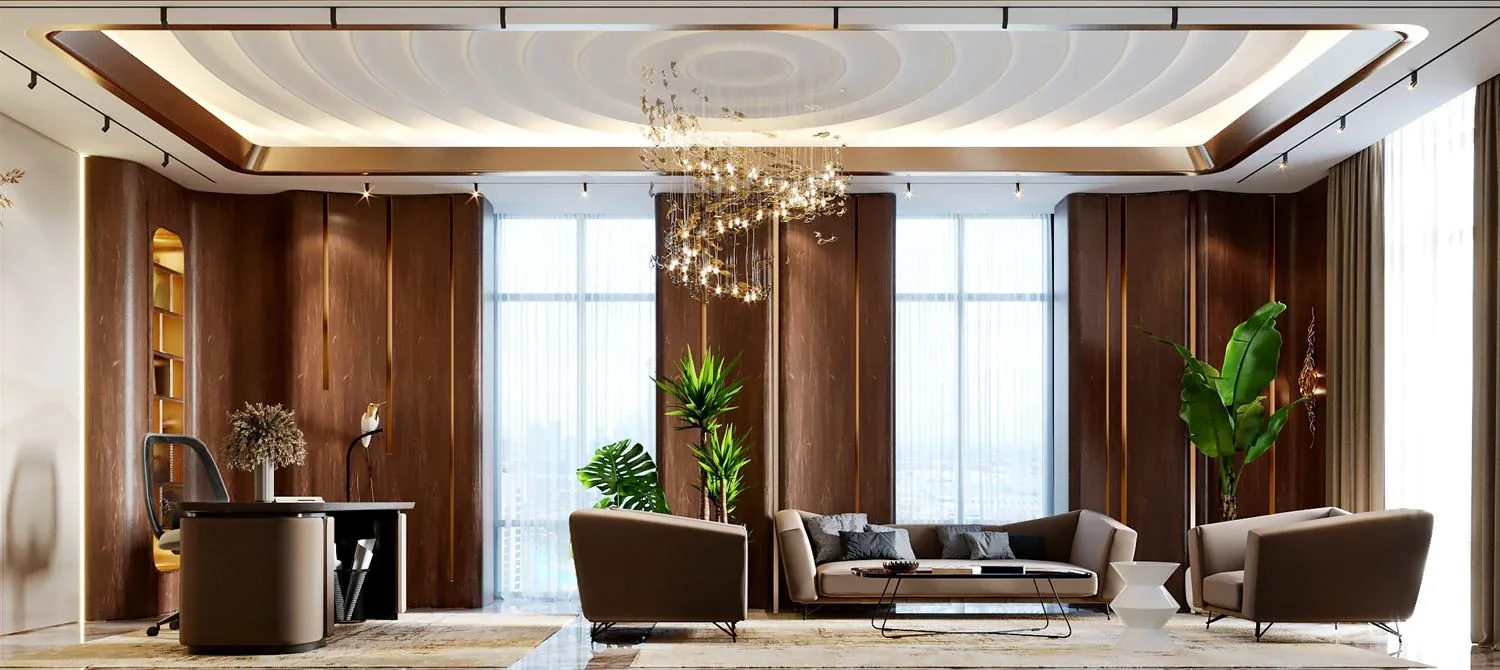 Al Sahlawi Villa — Villa interior by Rectangle Interiors, Downtown Palace