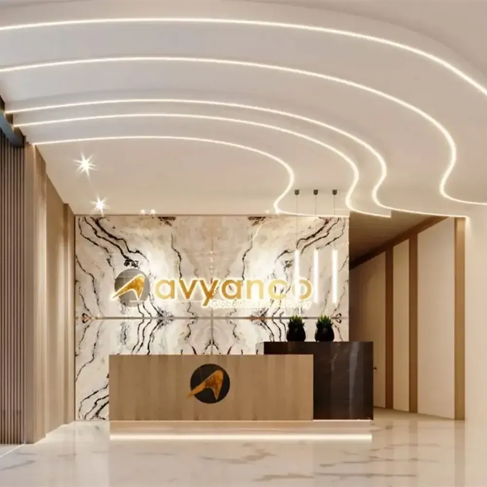 Avyanco — Office interior design by Rectangle Interiors, Dubai