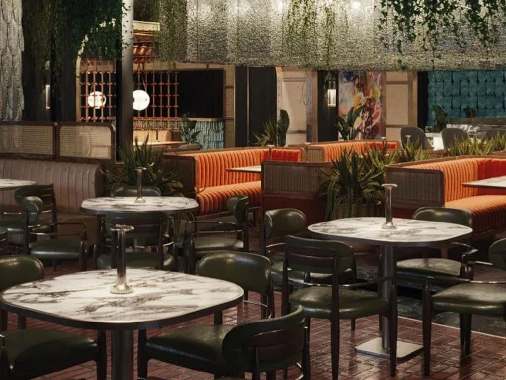 Coya Riyadh — Restaurant interior by Rectangle Interiors, Riyadh, Saudi Arabia