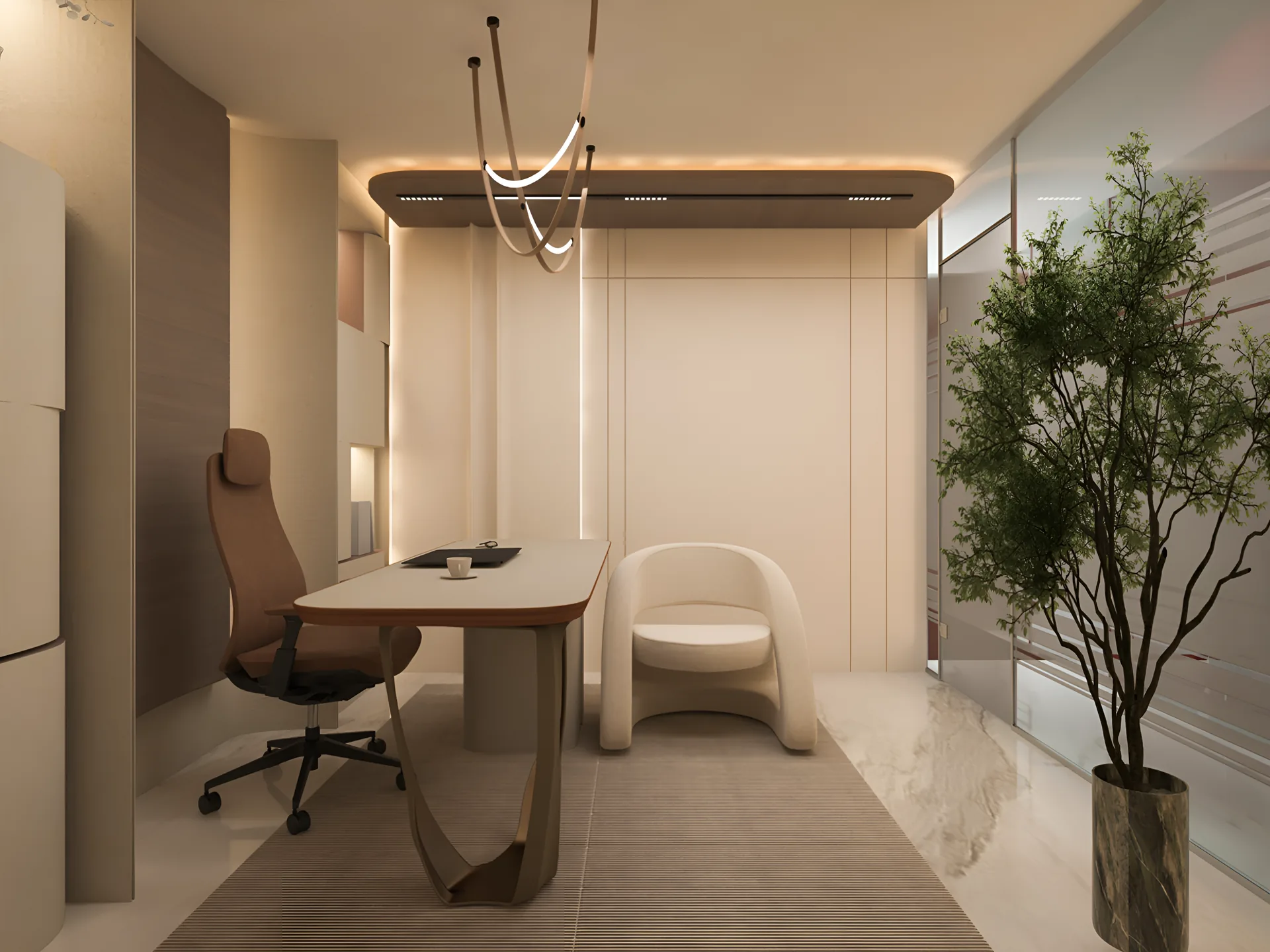 Electra — Office interior by Rectangle Interiors, JAFZA, Dubai
