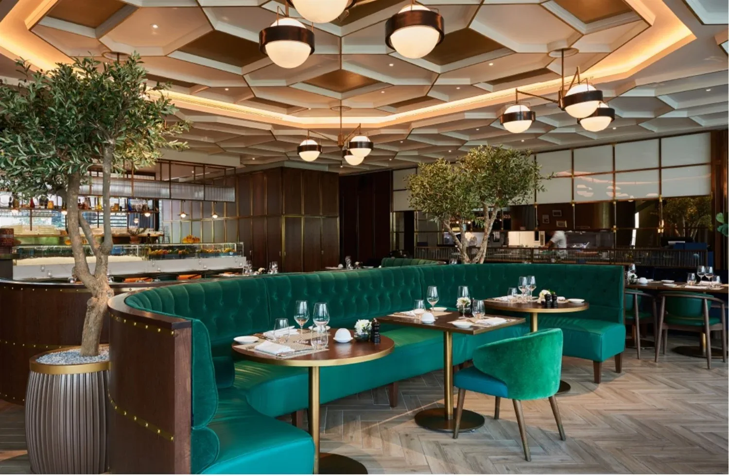 Galvin Bistro & Bar — Restaurant interior by Rectangle Interiors, City Walk, Al Safa, Dubai