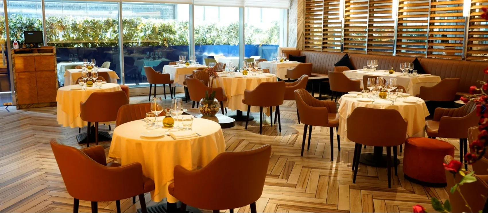 Marea — Restaurant interior by Rectangle Interiors, DIFC, Dubai