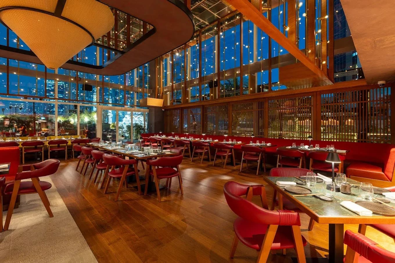 Miss Tess — Restaurant interior by Rectangle Interiors, Taj Hotel, Business Bay, Dubai