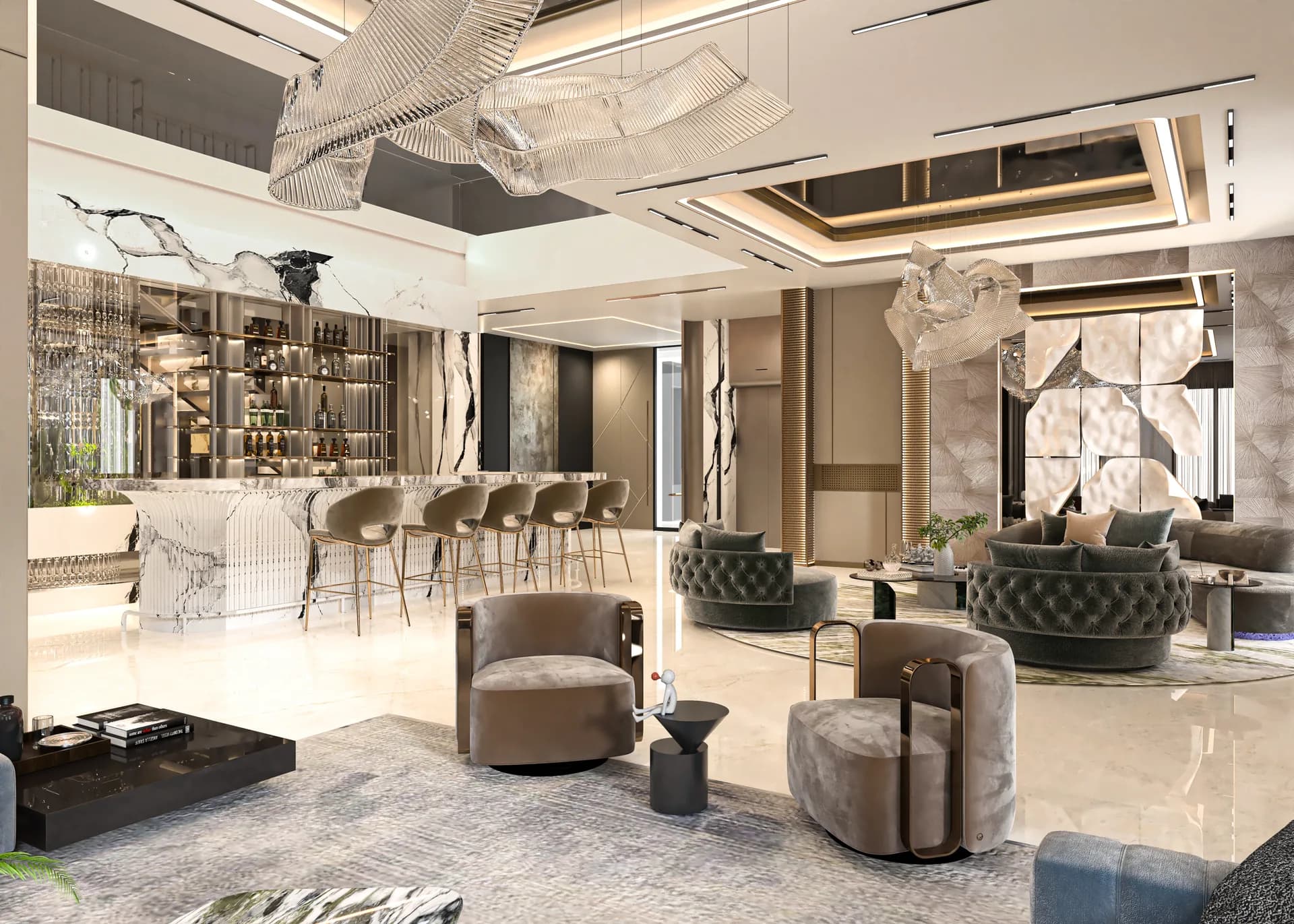 Park Ways Villa, Dubai Hills — Villa interior by Rectangle Interiors, Dubai Hills, Dubai