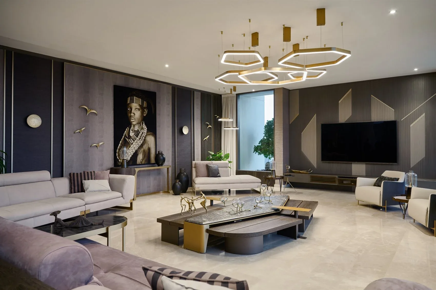 Private Luxury Villa, Dubai Hills — Villa interior by Rectangle Interiors, Dubai Hills Estate