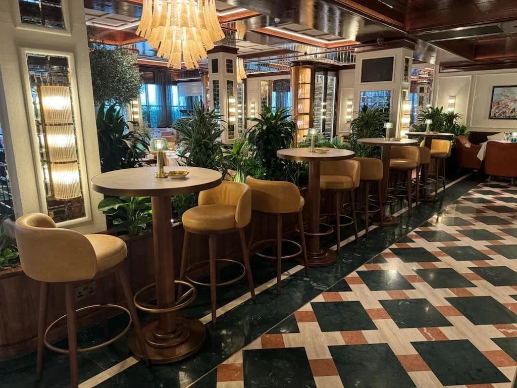Signor Sassi — Restaurant interior by Rectangle Interiors, St. Regis Gardens, The Palm Jumeirah, Dubai