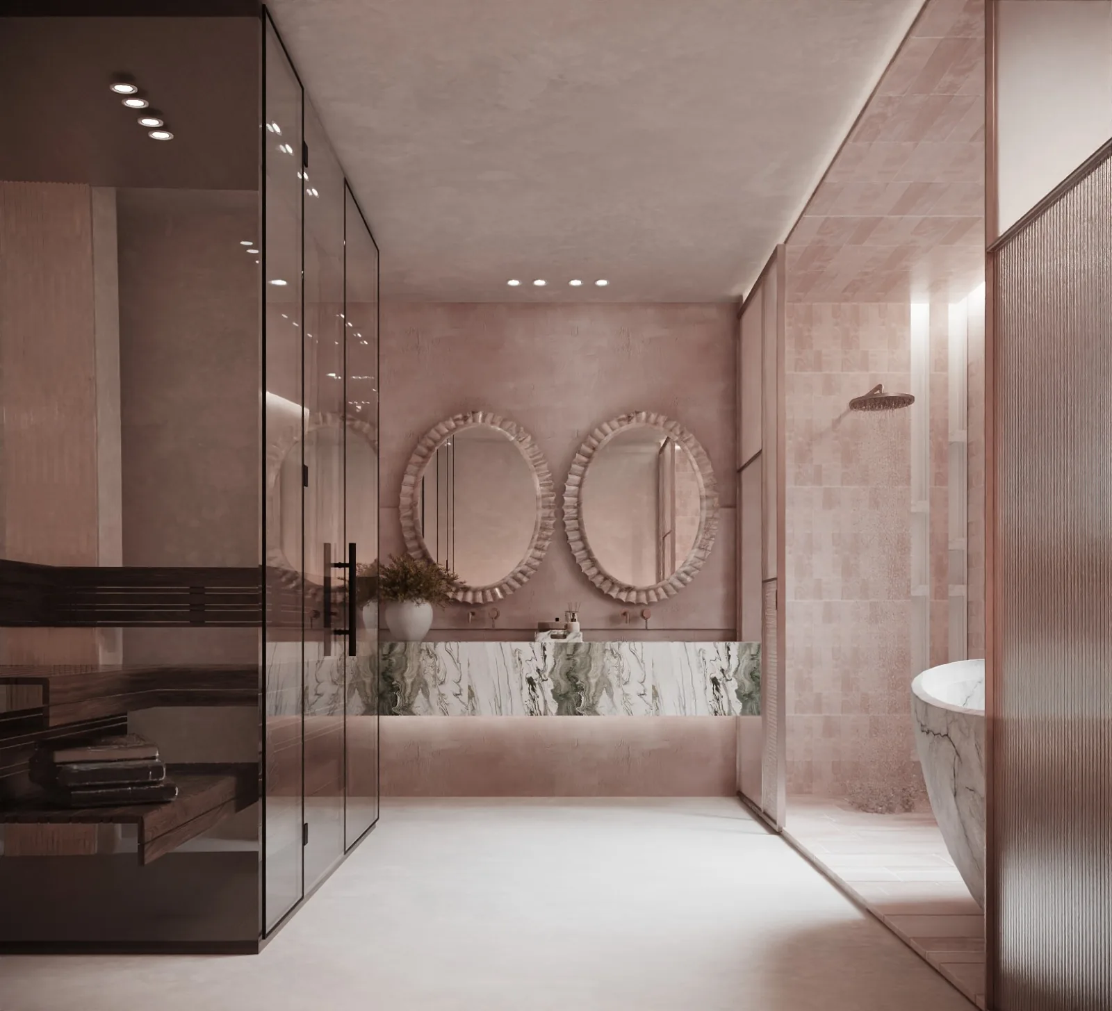 Bathroom Interior Design in Dubai by Rectangle Interiors
