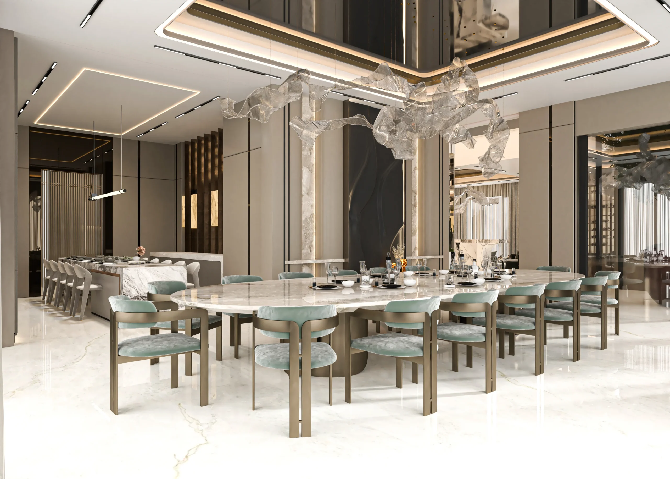 living room interior design dubai