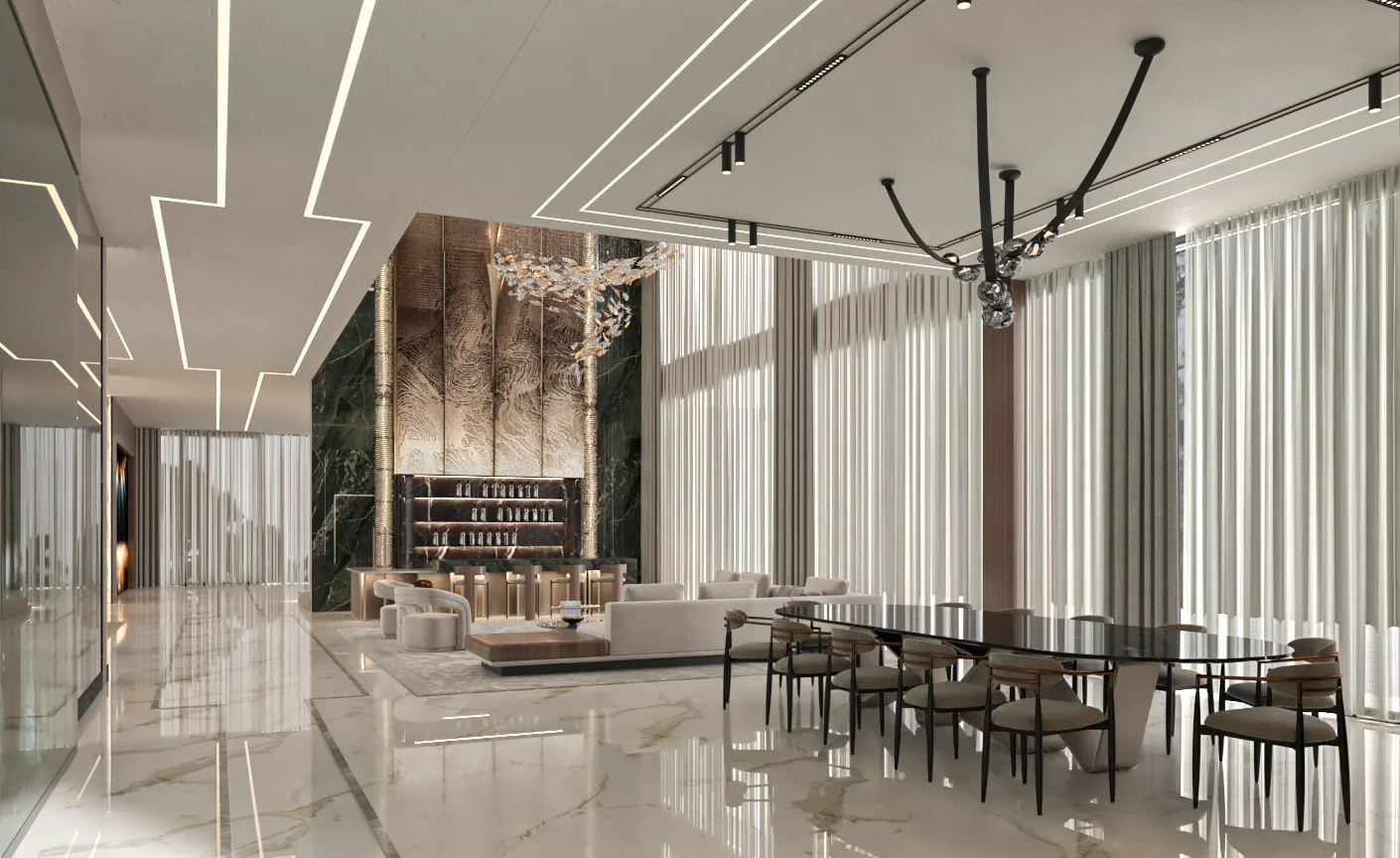living room interior design ideas dubai