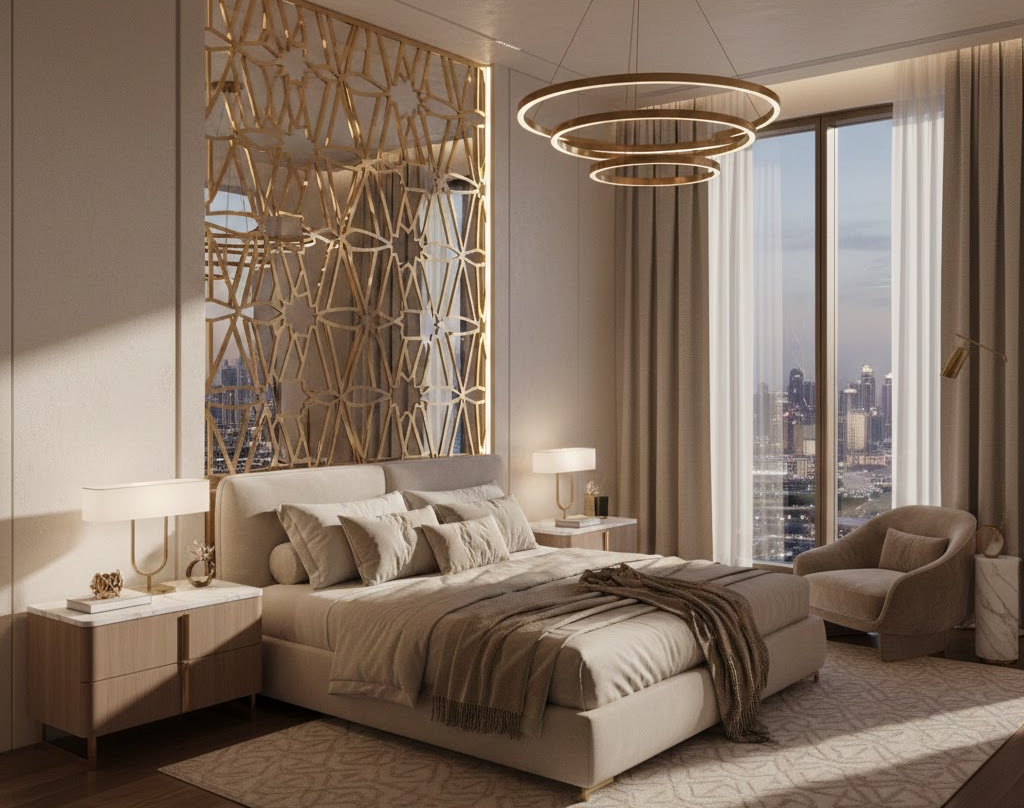 Modern Interior design in Bedroom