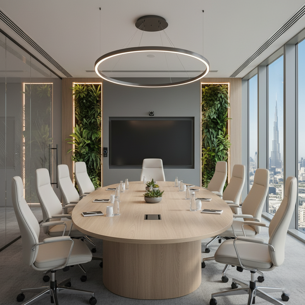 Modern Conference Room Design - Comfortable Seating