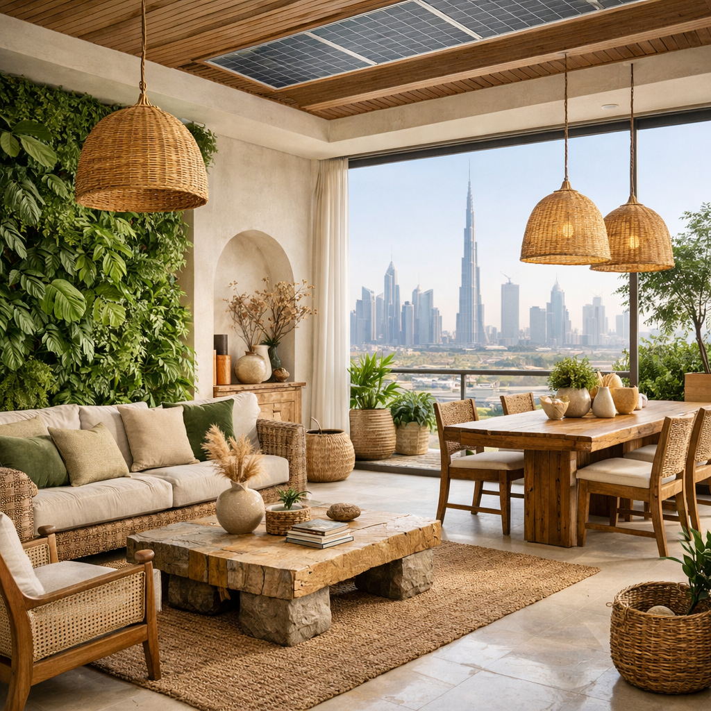 Sustainable Interior Design in Dubai