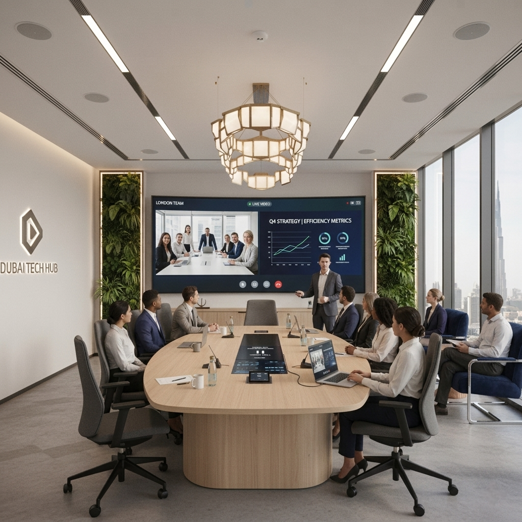 Technology Integration for Efficient Meetings in Dubai
