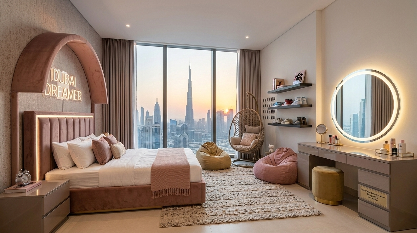 Teen Bedroom Ideas in Dubai
