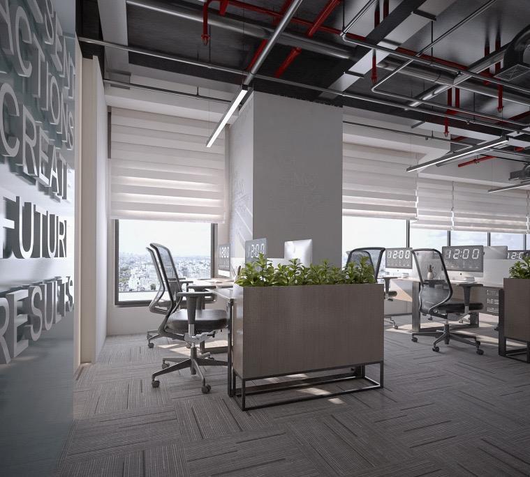 dubai office fitout designs